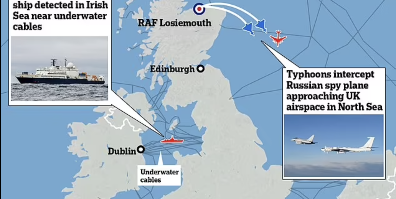 Baltic Sea data cable connecting Finland and Germany is broken amid fears it was deliberately sabotaged